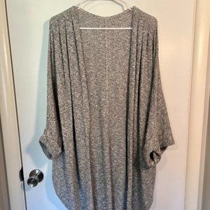 American Apparel Grey Slouch Cardigan